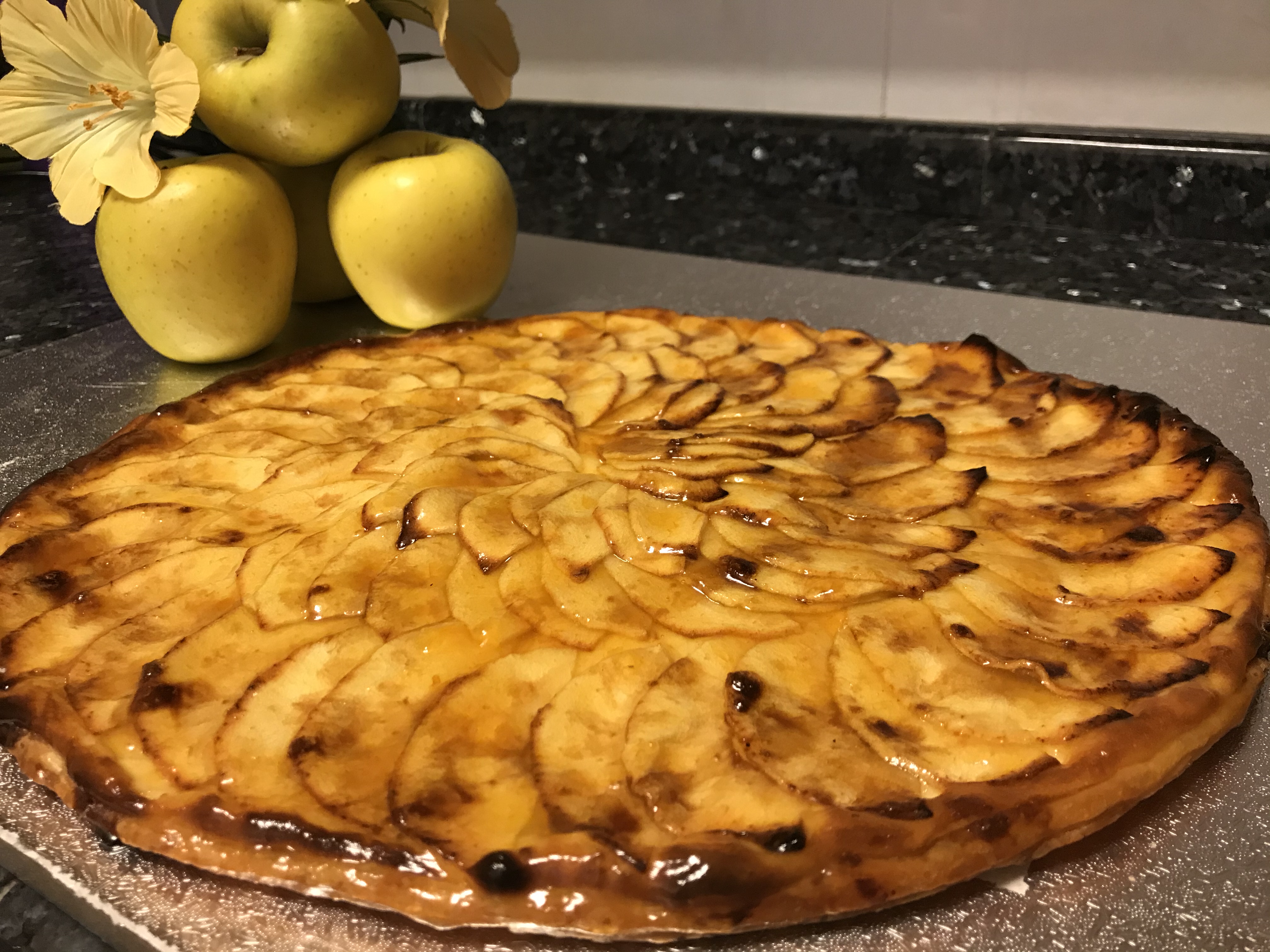 Tarta F Cil De Manzana Con Thermomix Masas Panes Y Reposter A