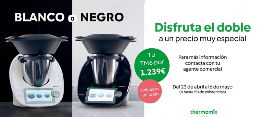 Oferta flash!! Thermomix Tm6 con 260€ de descuento!! Regalo día de la madre!!❤️