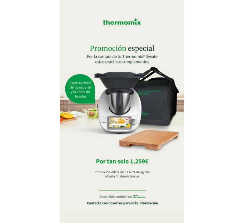 Thermomix Tm6 más regalos