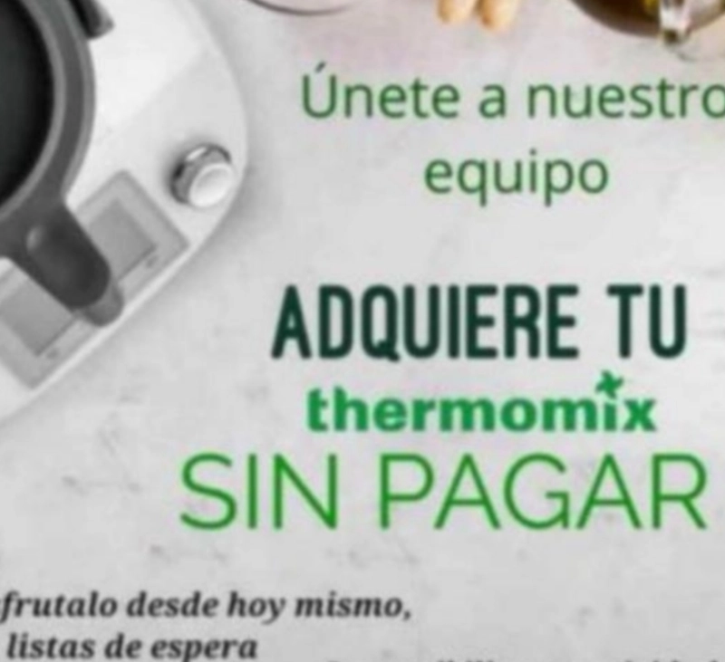 THERMOMIX SIN PAGAR!!!
