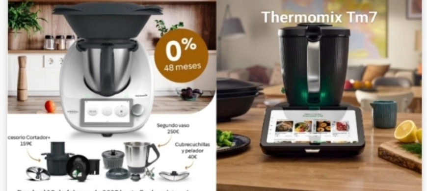 Últimos días para Thermomix Tm6!! Oferta sin intereses y regalos!! También TM7!!
