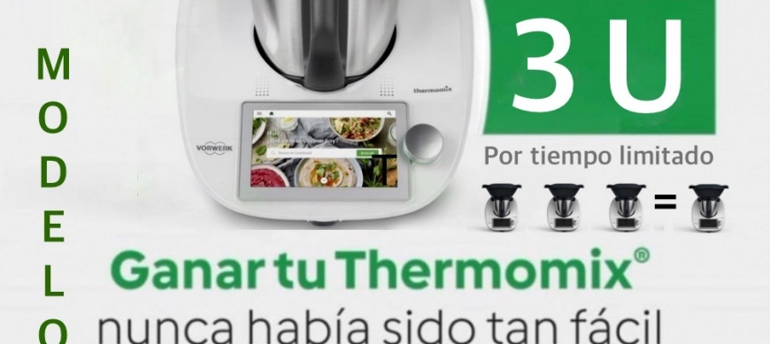 Programa especial 3️⃣❌1️⃣ en Thermomix®