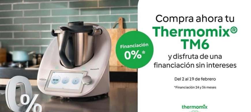 Ahora compra tu thermomix ¡SIN INTERESES!