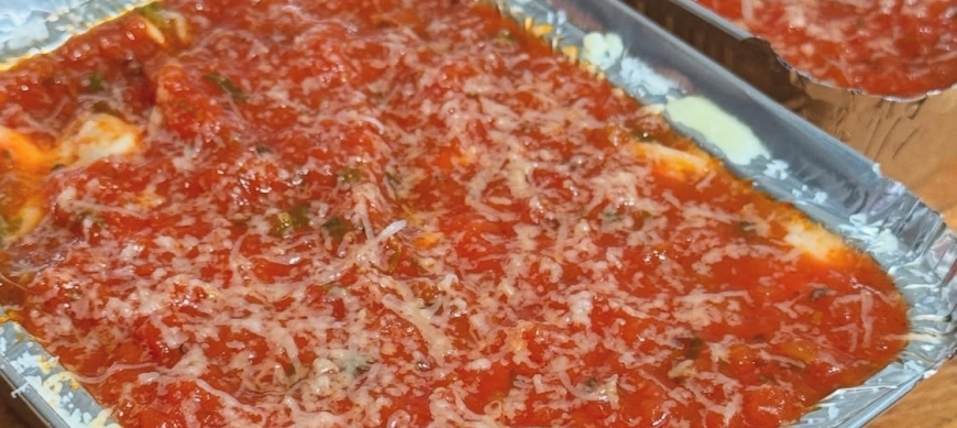 BERENJENAS A LA PARMESANA