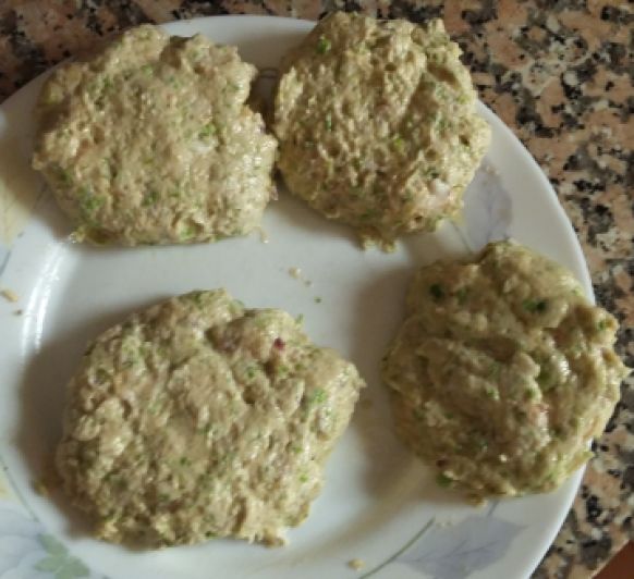 Hamburguesas de salmon