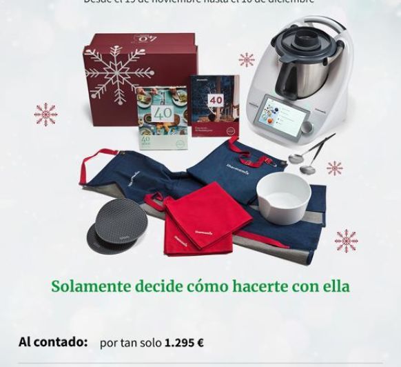 Estas Navidades pon una Thermomix® en tu vida!!