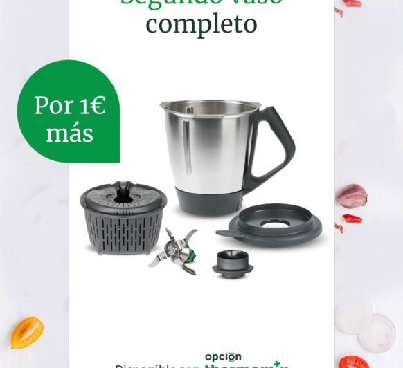 Sólo por 1€ más, 2º Vaso o Edición con bolsa de transporte o edición con 2 boles