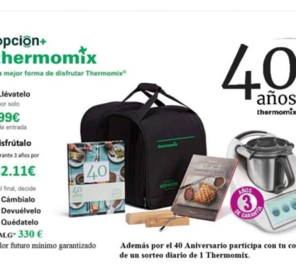40 años con Thermomix® !!!