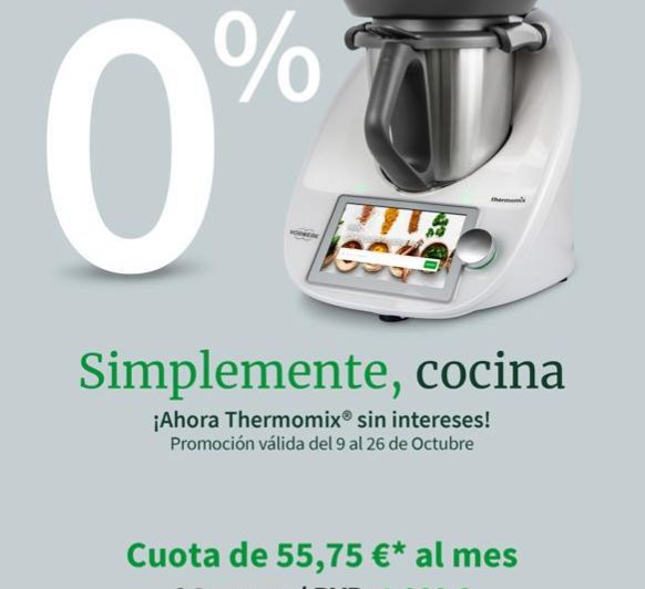 '' Thermomix® SIN INTERESES ''
