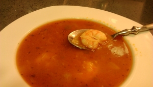 Sopa de gambas con Thermomix®