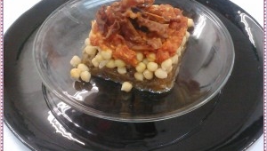 GARBANZOS ENCEBOLLADOS